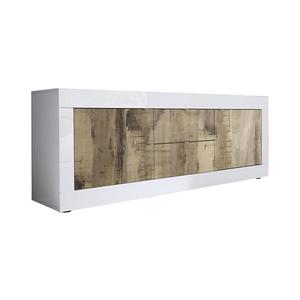 MC Akcent Komoda NERILA bílá/javor 209015-09P obraz