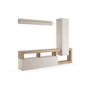 MC Akcent Obývací stěna LENOR kašmír/světlý dub 753130K obraz