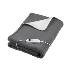 Concept DV7420 - Elektrická vyhřívaná deka 160W/230V 180x130 cm šedá/bílá DV7420 obraz