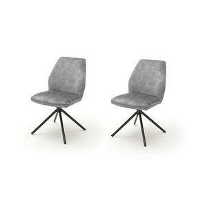 MC Akcent Jídelní židle NEXORO 2 ks šedá 4027207189259 obraz