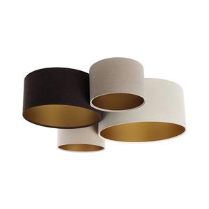 Stropní svítidlo SPACE 4xE27/60W/230V béžová/hnědá/zlatá 084-02-034 obraz