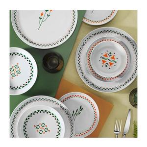 Jídelní sada 24 ks pestrobarevná/porcelán 710KTP3508 obraz