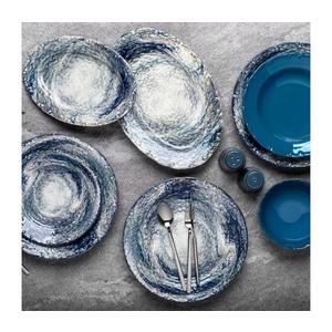 Jídelní sada 29 ks modrá/porcelán 868ARY1145 obraz