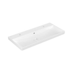 Villeroy & Boch 4156A401 - Závěsné umyvadlo AVENTO 100x47 cm keramika/bílá 4156A401 obraz