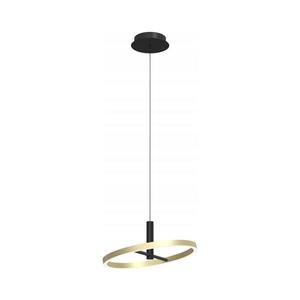 Wofi 6016-104L - LED Stmívatelný lustr na lanku BREST LED/19W/230V černá/zlatá 6016-104L obraz