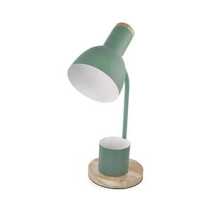 Stolní lampa POPPY 1xE27/25W/230V zelená Z7640GR obraz