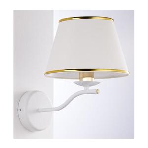 Jupiter 2086 - Nástěnná lampa SAMBA 1xE27/15W/230V bílá/zlatá 2086 obraz