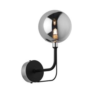 Jupiter 1889 - Nástěnná lampa ERIS 1xG9/14W/230V matný chrom/černá/kouřová šedá 1889 obraz
