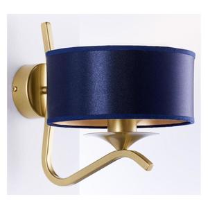 Jupiter 2115 - Nástěnná lampa KASZMIR 1xE27/15W/230V modrá/zlatá 2115 obraz