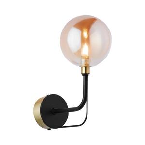 Jupiter 1887 - Nástěnná lampa ERIS 1xG9/14W/230V zlatá/černá/kouřová béžová 1887 obraz