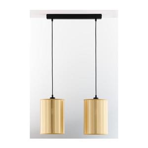 Jupiter 2091 - Lustr na lanku CORTINA 2xE27/15W/230V zlatá/černá 2091 obraz