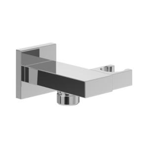 Villeroy & Boch TVC00046300061 - Rohový držák sprchy s vývodem lesklý chrom TVC00046300061 obraz