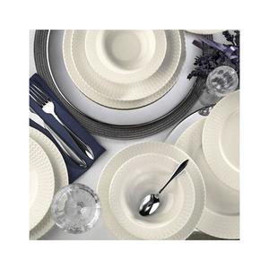 Jídelní sada 24 ks bílá/porcelán 710KTP2471 obraz