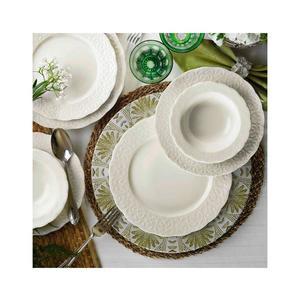 Jídelní sada 24 ks bílá/porcelán 710KTP2470 obraz