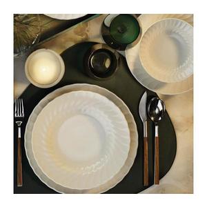 Jídelní sada 24 ks bílá/porcelán 710KTP3467 obraz