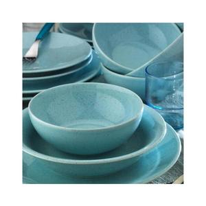 Jídelní sada 24 ks modrá/porcelán 710KTP2719 obraz