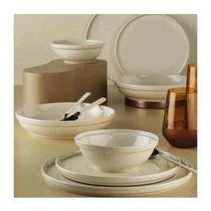 Jídelní sada 24 ks béžová/porcelán 710KTP3491 obraz