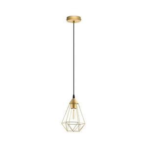 Eglo 79259 - Lustr na lanku BYRON 1xE27/60W/230V mosaz 79259 obraz