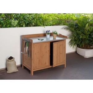 Zahradní skříňka s pracovní deskou L69 - POSLEDNÍ KUS obraz