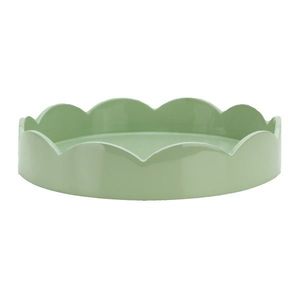 Addison Ross Lakovaný servírovací podnos s vlnitým okrajem, Ø 21 cm, šalvějově zelená TR6401 obraz
