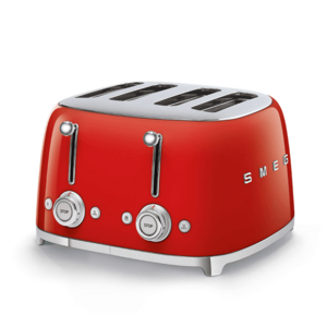 Smeg Toustovač 50´s Retro Style, 4x4, TSF03 červený TSF03RDEU obraz