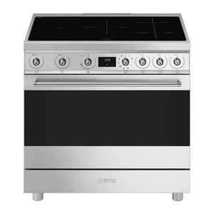 Smeg Sporák s indukční deskou a multifunkční troubou, C9IMX2, 90x60 cm, 115 l C9IMX2 obraz