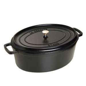 Staub Oválný litinový hrnec s poklicí Cocotte, černá, 27 cm / 3, 2 l 1102725 obraz