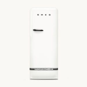 Smeg Chladnička s mrazícím boxem Porsche x SMEG, 244/26 l, pravé otevírání, 153x60 cm, bílá FAB28RDPCW6EU obraz