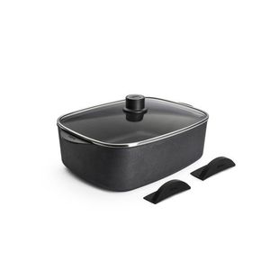 Woll Nepřilnavý pekáč se skleněnou poklicí Eco Logic QXR, 31 × 26 cm, 7, 5 l PB-LCI-SET-0003-Q obraz