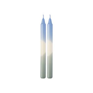 Villeroy & Boch Vícebarevné svíčky Dip Dye Like Home, 23 cm, 2 ks, Ice / Sage 19-5303-7893 obraz