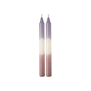 Villeroy & Boch Vícebarevné svíčky Dip Dye Like Home, 23 cm, 2 ks, Lavender / Grape 19-5303-7894 obraz