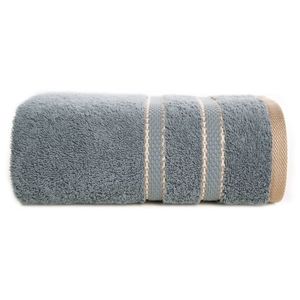 ArtFir Osuška KRISTI 02 | zelená 70 x 140 cm Barva: Krémová obraz