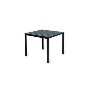 Elvisia Zahradní hliníkový stůl BRISA | antracit 100 x 100 cm obraz
