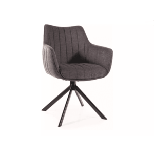 Signal Židle AZALIA BREGO | tmavě šedá obraz