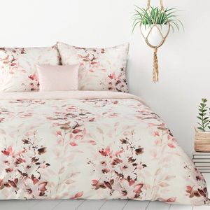 ArtFir Povlečení na jednolůžko POWDERY | květiny 140 x 200 cm obraz