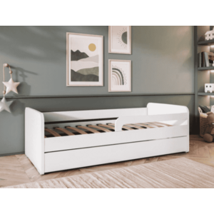 Artelta Dětská postel DUULI | se zábranou 80 x 160 cm obraz