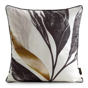 ArtFir Povlak na polštář VELVET 167 | bílá/černá 45 x 45 cm obraz