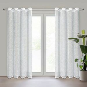 ArtFir Záclona CYNTIA K | bílá 140 x 250 cm obraz