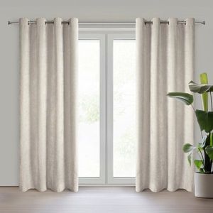 ArtFir Závěs NILO K | světle béžová 140 x 250 cm obraz