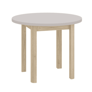 Signal Jídelní stůl ADAM 80 cm Barva: Kašmír / dub cremona torro obraz