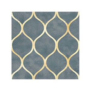 PROCOS UBROUSKY ZLATÝ VZOR 3VRSTVÉ 33X33CM obraz