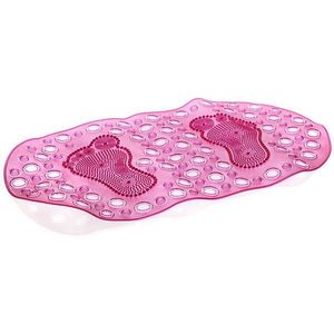 Rohožka protiskluzová feets 67x35 cm růžová obraz