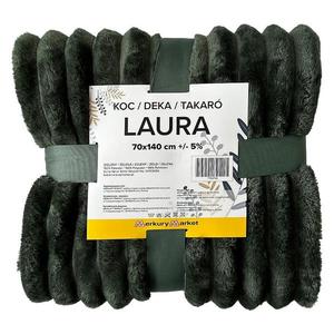 Deka Laura 70x140 cm 2 zelená obraz