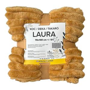 Deka Laura 70x140 cm 9 hořčicová obraz