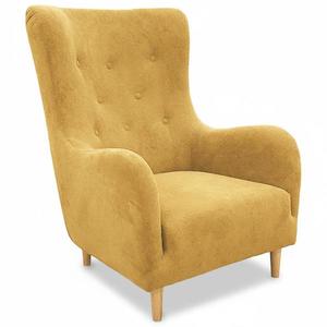 Křeslo Benetto Gerra 35 dr.oo/1 žlutý obraz