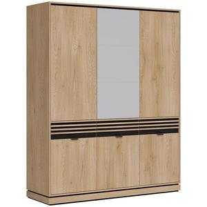 Skříň 3D Ferro FE09 dub crem torro obraz