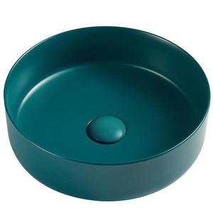 Umyvadlo na desku Marubo dark green 35, 5 obraz