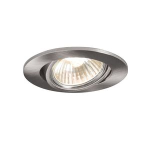 Chytré zapuštěné bodové svítidlo ocelové, naklápěcí, vč. Wifi GU10 - Cisco obraz