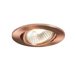 Chytré zapuštěné bodové svítidlo měděné naklápěcí vč. Wifi GU10 - Cisco obraz