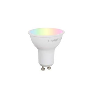 Chytré moderní nástěnné svítidlo černé IP44 vč. 2 Wifi GU10 - Baleno obraz